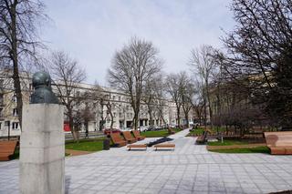 Skwer im. Adamowicza czeka na otwarcie