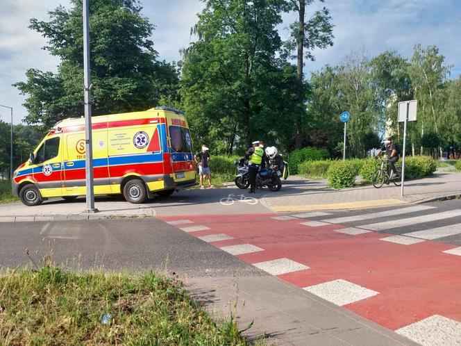 Kraksa dwóch rowerzystów w Starachowicach