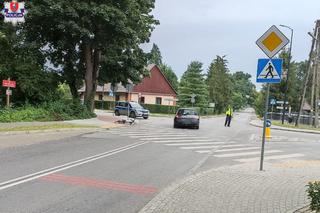 Zwierzyniec: Rowerzysta trafił do szpitala. Nie jechał prawidłowo