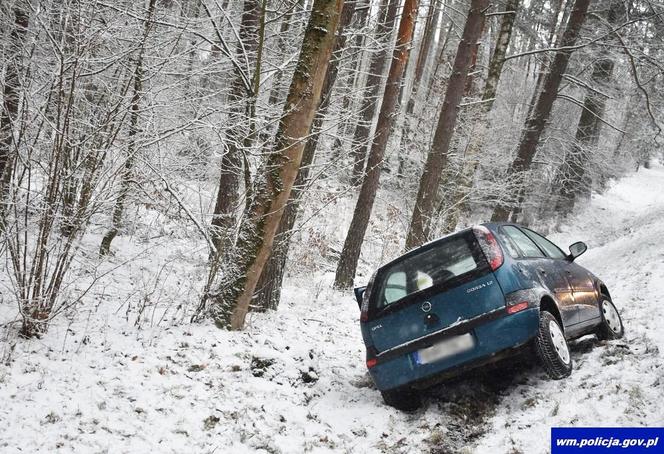 Zima i pijani kierowcy to idealny przepis na katastrofę i utratę prawa jazdy