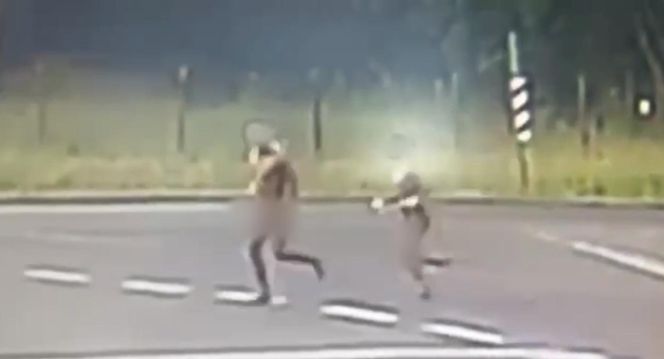 Lubin. Etiopczycy bez ubrań biegali po ulicach miasta