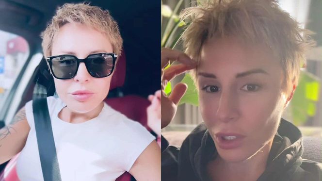 Odmieniona Blanka Lipińska prezentuje trwałą. W nowej fryzurze czuje się świetnie