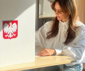 Wybory Prezydenckie 2025: Tak głosują gwiazdy! Kinga Rusin