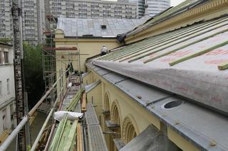 Remont dachu synagogi