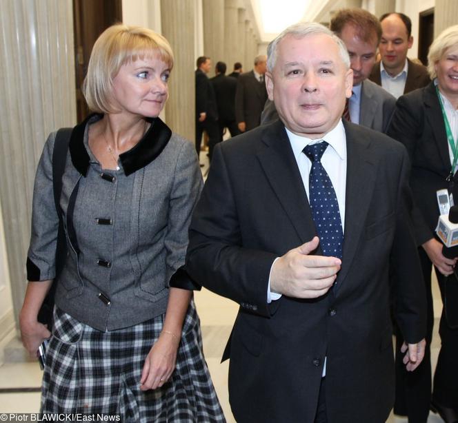 Jolanta Szczypińska. Uroczyste pożegnanie przyjaciółki Kaczyńskiego