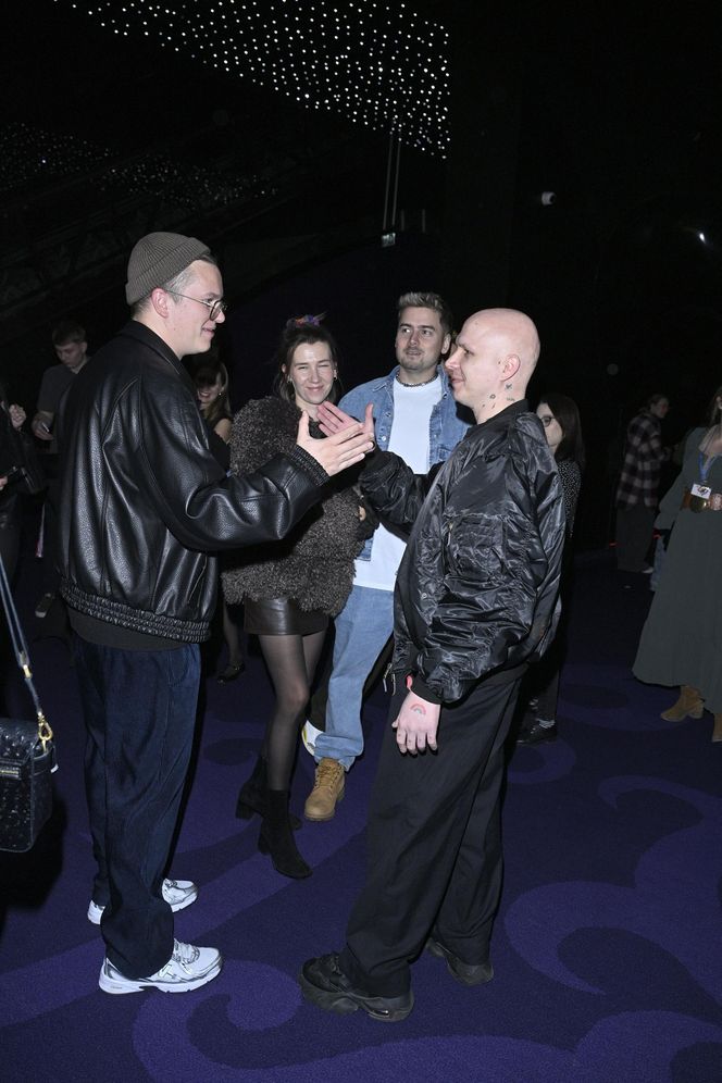 Premiera "LARP. Miłość, trolle i inne questy": Pawł Deląg z partnerką