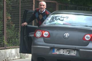 Macierewicz, samochód