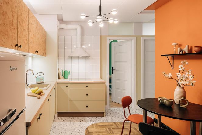 Studenckie mieszkanie w Krakowie - projekt Leydo Tandem Studio