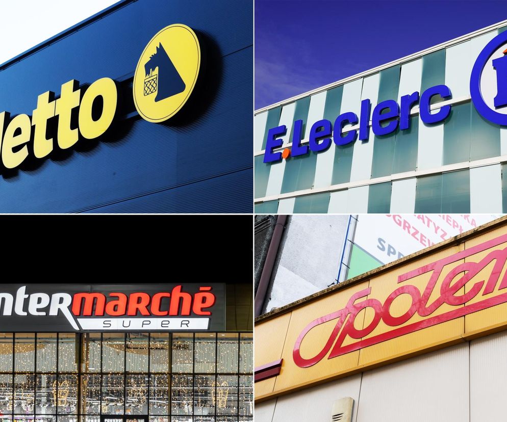 Netto, Intermarché, E.Leclerc i Społem