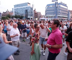 Potańcówka na Rynku w Katowicach 16 sierpnia 2025