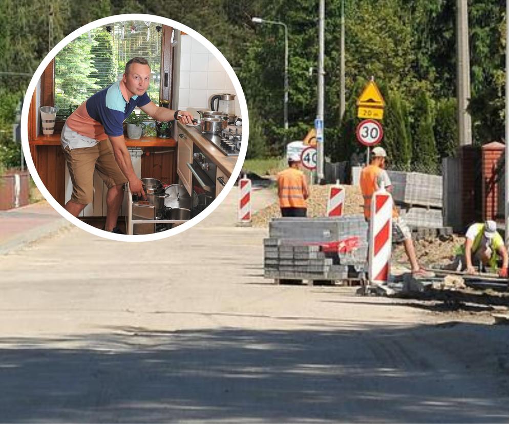 Garnki drżą, a ludzie grzmią. „Ten remont nie daje nam żyć”. Uciążliwa przebudowa niszczy życie mieszkańców