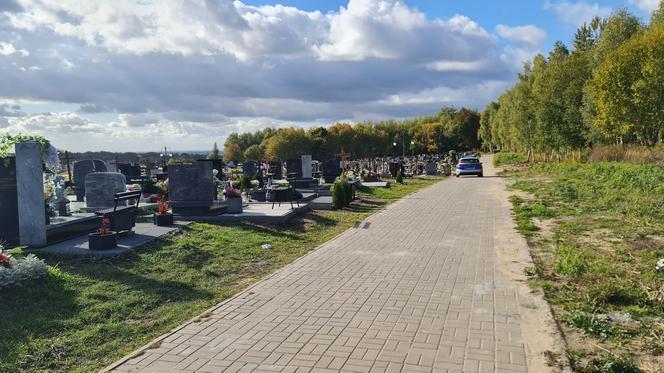 Pan Eryk koczuje na cmentarzu w Elblągu