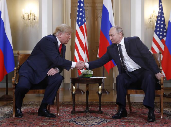 Trump pokocha Putina?! Przywódcy Rosji i USA spotkali się w Helsinkach