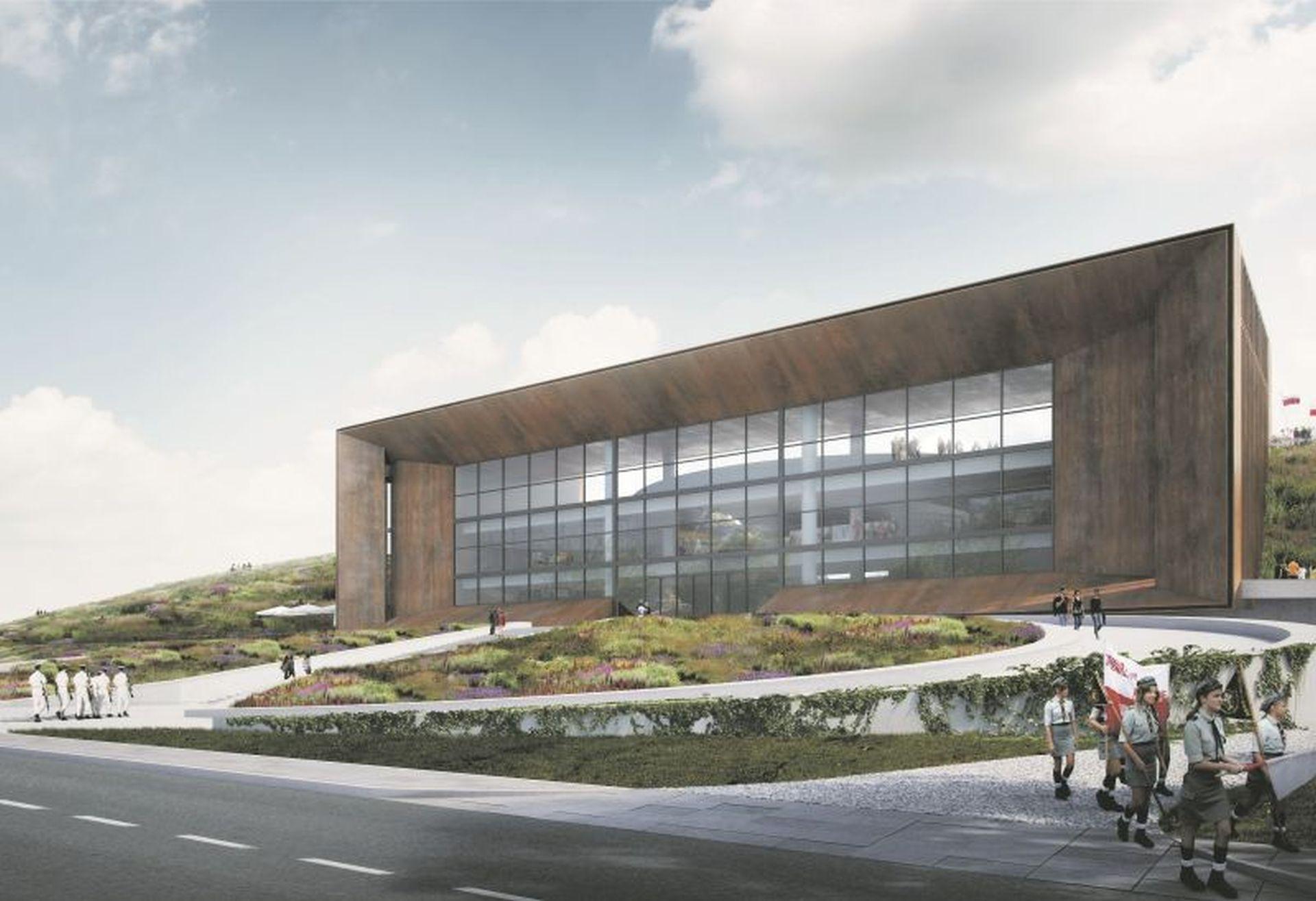 Muzeum Bitwy Warszawskiej w Ossowie, proj. DiM'84 Dom i Miasto