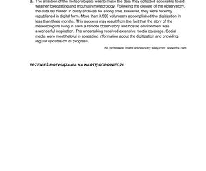 Matura 2025 - angielski rozszerzony