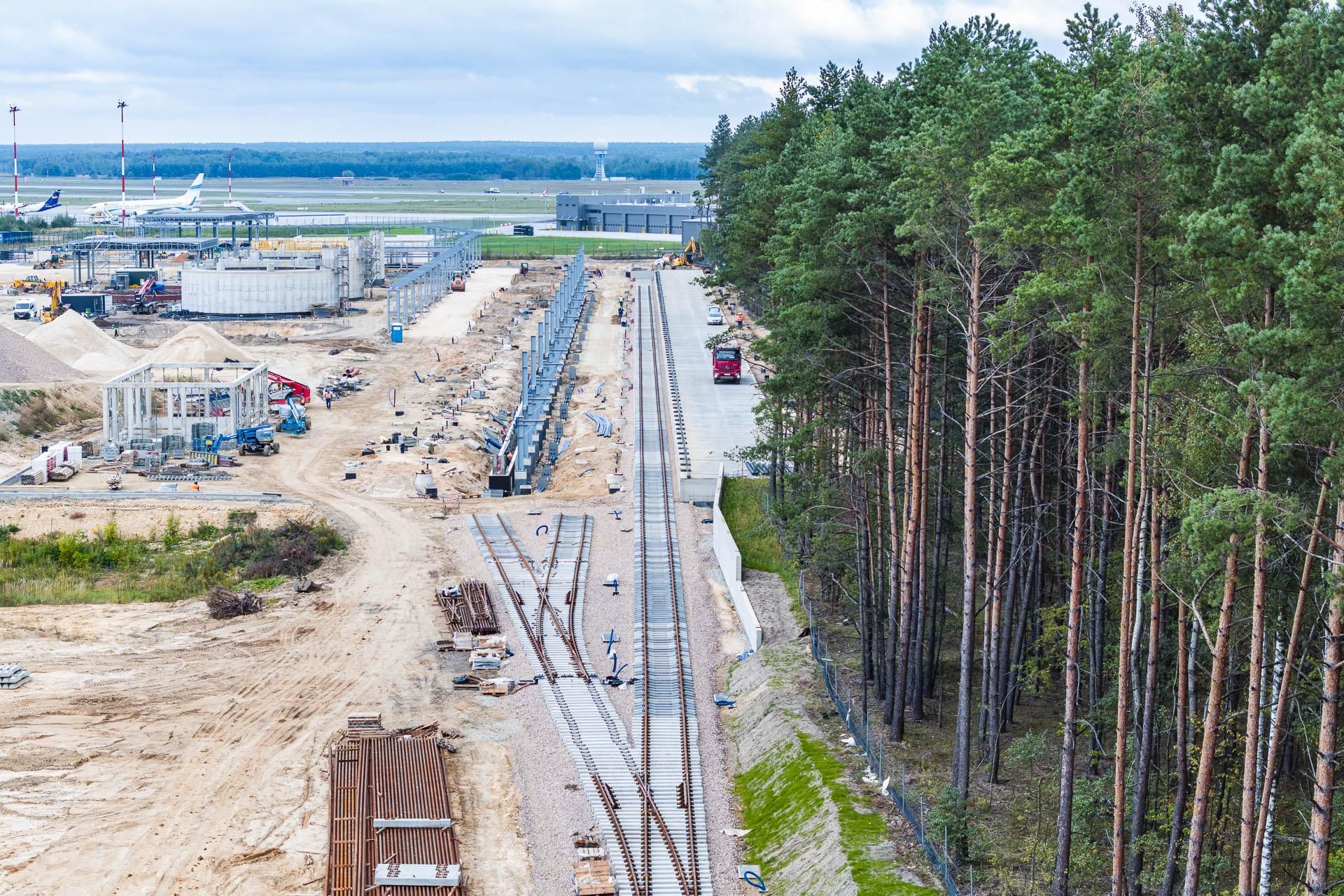 Budowa węzła multimodalnego na terenie Katowice Airport