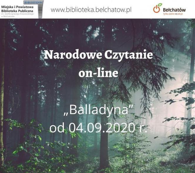 Narodowe Czytanie w Bełchatowie. Fragmenty Balladyny Słowackiego przypomną m.in. włodarze miasta