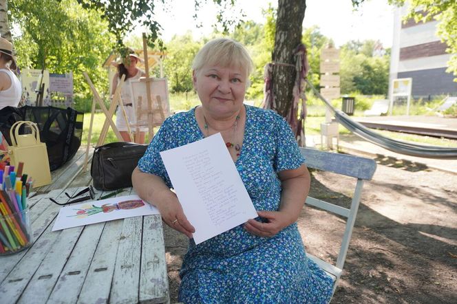 Plener malarski w Lawendowym Ogrodzie Katowic