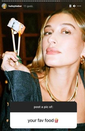 Hailey Bieber na Instagramie