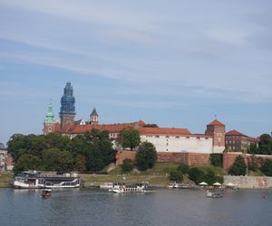 Wawel widziany z mostu Dębnickiego