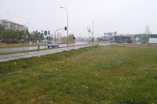 Białystok. W maju spadł śnieg