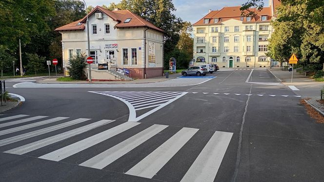 Prostokątne rondo znika z mapy Olsztyna. To było jedyne takie rondo w Europie
