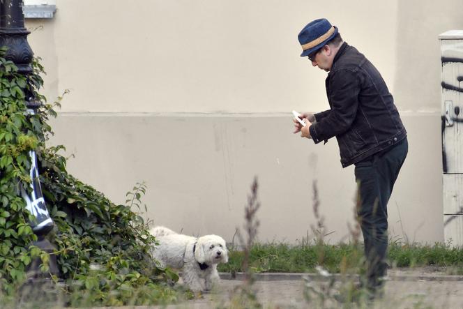 Zbigniew Zamachowski walczy z komarami