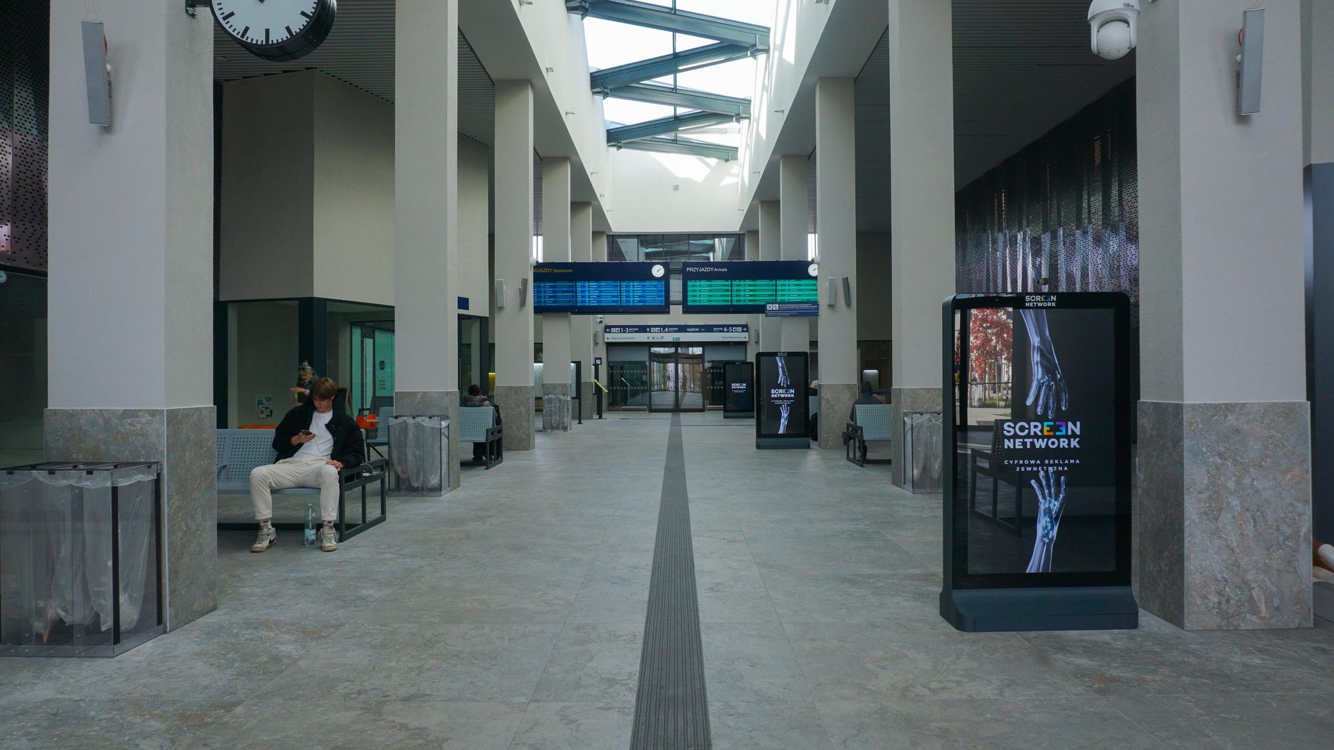 Łódź Kaliska - dworzec po remoncie