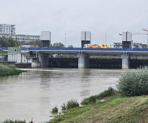 Wysoka woda na Wisłoku po ulewach