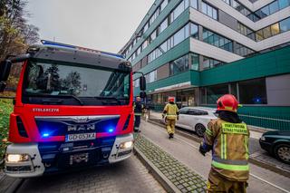 Gdańsk. Ewakuacja w Centrum Medycyny Nieinwazyjnej. Pożar w UCK