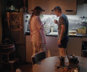 M jak miłość, odcinek 1855: Franka (Dominika Kachlik), Paweł (Rafał Mroczek)