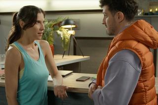 Barwy szczęścia, odcinek 3045: Regina (Kamila Kamińska), Justin (Jasper Sołtysiewicz)