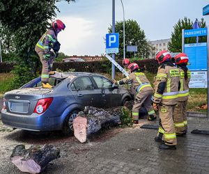  Skutki nawałnic na południu Polski.