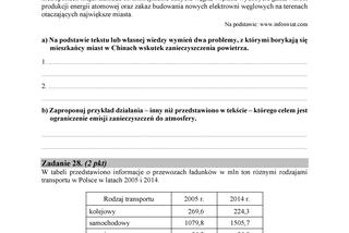 Matura 2018 - Geografia poziom podstawowy. Arkusze egzaminacyjne, stara matura