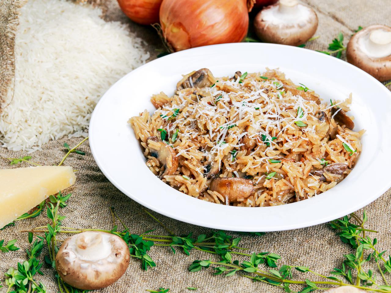 Risotto z podgrzybkami: włoski pomysł na podgrzybki [przepis]