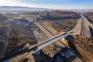 Węzeł Hałcnów na S1 (Suchy Potok) połączy dwie ekspresówki S1 z S52