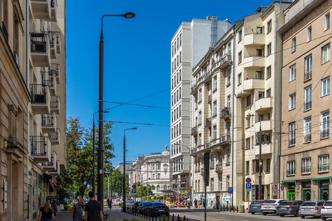 Dawny „szkieletor” przy placu Politechniki 4 w Warszawie