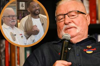 Co za spotkanie! Will Smith przybił piątkę z Lechem Wałęsą