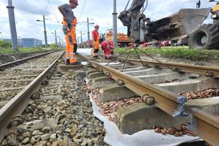 Tydzień remontu na torowisku na Powstańców Śląskich. Bez tramwajów między Bemowem a Bielanami