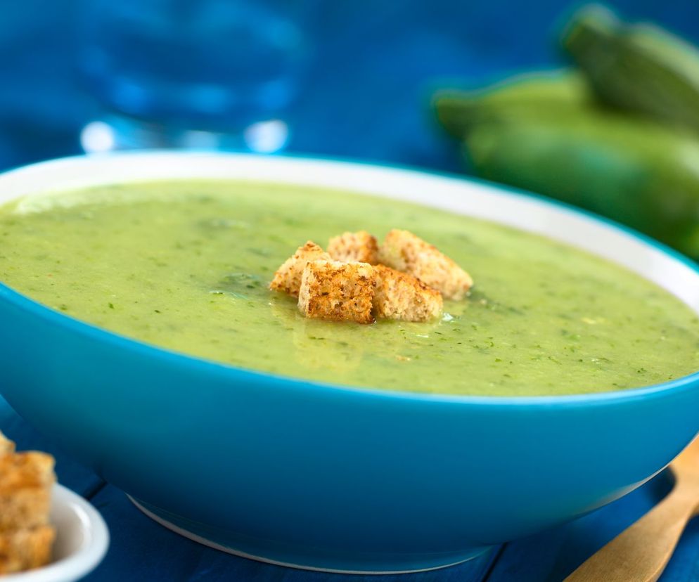 Zupa z ziemniaka i cukinii