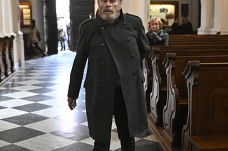 Daniel Olbrychski na pogrzebie Zofii Kucówny