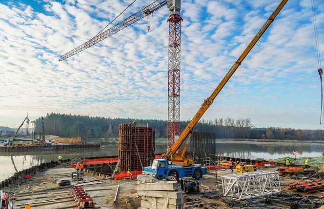 Nowy most na odcinku S19 Malewice-Chlebczyn (końcówka 2024 r.)