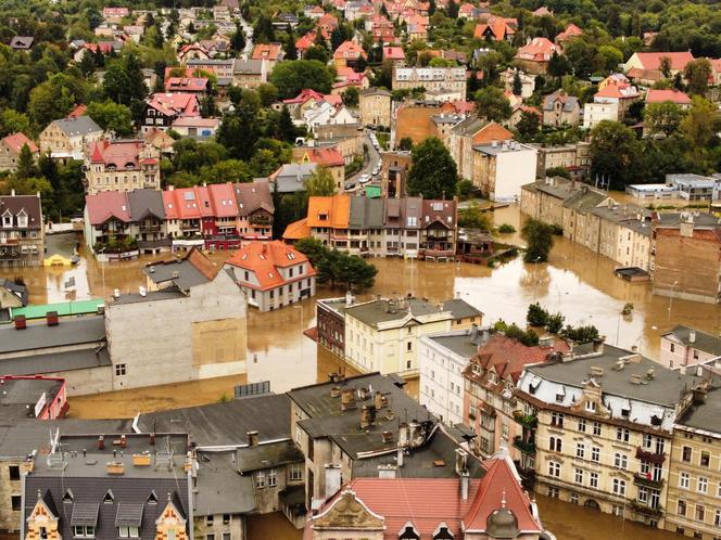 Powódź w Polsce. Żywioł jest bezwzględny. Wstrząsający widok