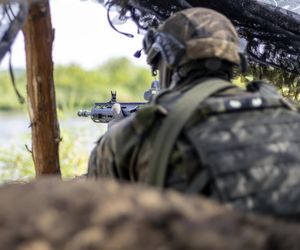 Ćwiczenia Żelazny Obrońca 25. Wojskowa przeprawa przez Narew pod Łomżą