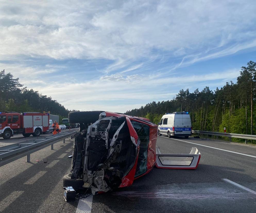 Wypadek na trasie S3