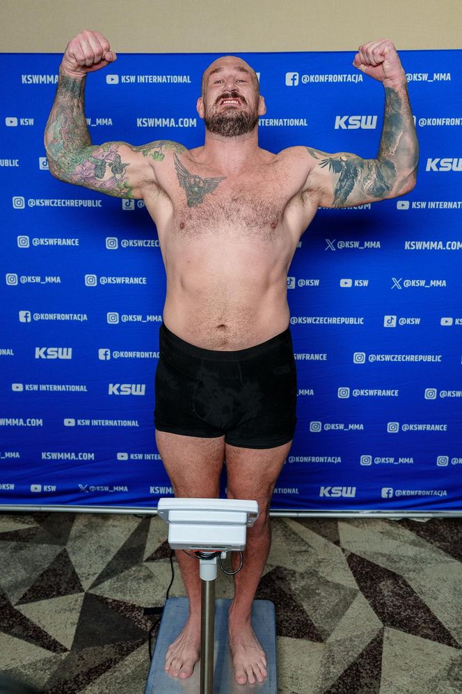 Ważenie przed KSW