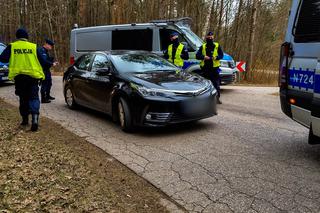 Podlaskie. Policja zatrzymała Ukraińca nielegalnie przewożącego Syryjczyków