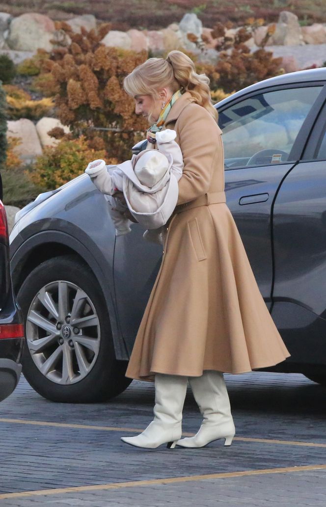 Danuta Martyniuk z ukochanym wnukiem Florianem