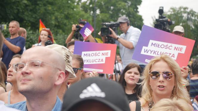 Protest przeciw przemocy w Białymstoku