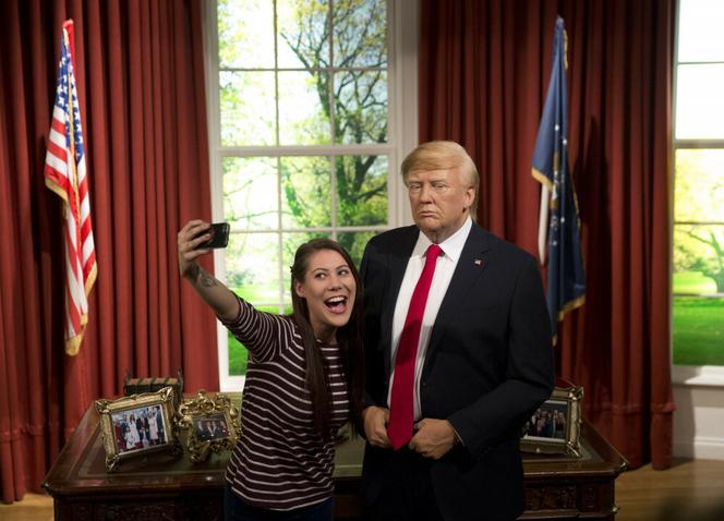 Figura woskowa Donalda Trumpa jest nadal atrakcją w salonach Madame Tussaud na całym świecie